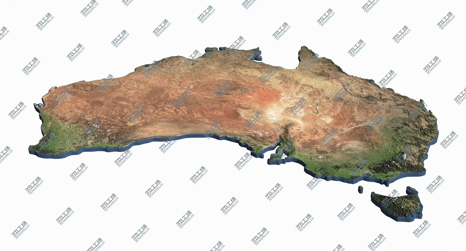 images/goods_img/202104091/3D Australia Continent Map/4.jpg